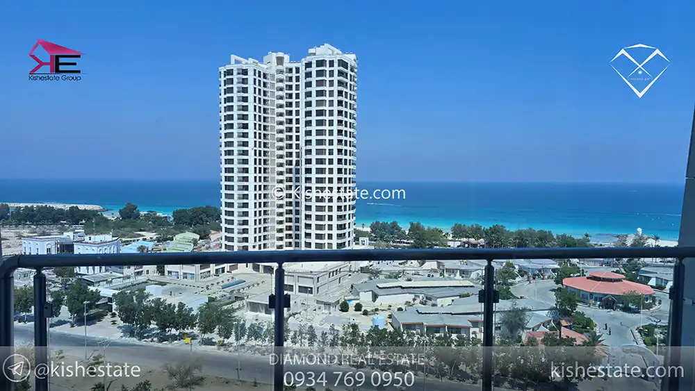 رهن کامل دوخواب 125 متری در برج روما